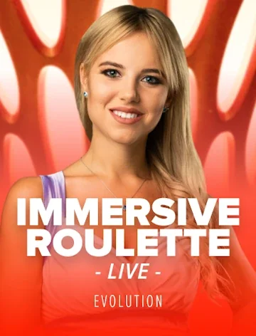 Immersive Roulette by Evolution, a Slots Charm 777 slot with 97.3% RTP