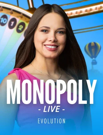 Monopoly Live by Evolution, a Slots Charm 777 slot with 96.23% RTP