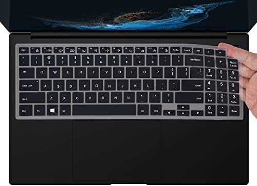 CaseBuy Keyboard Cover for Samsung Galaxy Book Pro 360 2-in-1 15.6 NP950QDB NP950XDB / Samsung Galaxy Book 2 Pro 15.6″ NP950XED Laptop Protective Accessories, Black