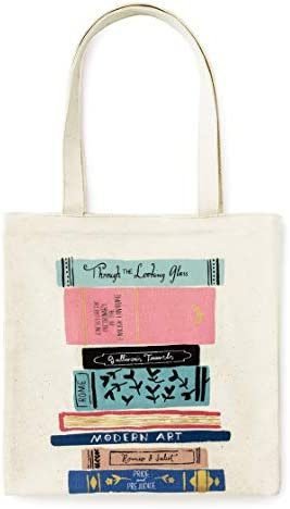 Kate Spade New York Canvas Tote Bag with Interior Pocket