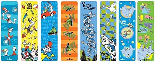 Raymond Geddes 66869 Dr Seuss Assorted Bookmarks for Kids (Pack of 50)